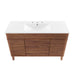 EEI-4439-WAL-WHI Bathroom/Vanities/Single Vanity Cabinets with Tops