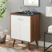 EEI-5363-WHI-BLK Bathroom/Vanities/Single Vanity Cabinets with Tops