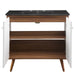 EEI-5394-WAL-BLK Bathroom/Vanities/Single Vanity Cabinets with Tops