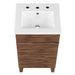 EEI-5420-WAL-WHI Bathroom/Vanities/Single Vanity Cabinets with Tops