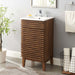EEI-5420-WAL-WHI Bathroom/Vanities/Single Vanity Cabinets with Tops