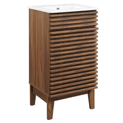 Product Image: EEI-5420-WAL-WHI Bathroom/Vanities/Single Vanity Cabinets with Tops