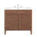 EEI-4437-WAL-WHI Bathroom/Vanities/Single Vanity Cabinets with Tops