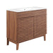 EEI-4437-WAL-WHI Bathroom/Vanities/Single Vanity Cabinets with Tops