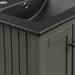 EEI-5358-GRY-BLK Bathroom/Vanities/Single Vanity Cabinets with Tops