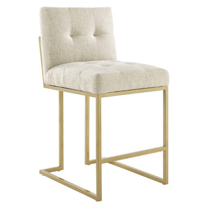 EEI-3852-GLD-BEI Decor/Furniture & Rugs/Counter Bar & Table Stools