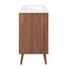 EEI-4435-WAL-WHI Bathroom/Vanities/Single Vanity Cabinets with Tops