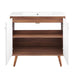 EEI-4435-WAL-WHI Bathroom/Vanities/Single Vanity Cabinets with Tops