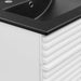 EEI-5350-WHI-BLK Bathroom/Vanities/Single Vanity Cabinets with Tops