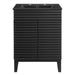 EEI-5350-BLK-BLK Bathroom/Vanities/Single Vanity Cabinets with Tops