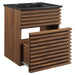 EEI-5390-WAL-BLK Bathroom/Vanities/Single Vanity Cabinets with Tops