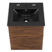 EEI-5390-WAL-BLK Bathroom/Vanities/Single Vanity Cabinets with Tops