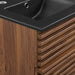 EEI-5390-WAL-BLK Bathroom/Vanities/Single Vanity Cabinets with Tops