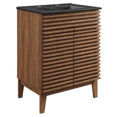Product Image: EEI-5350-WAL-BLK Bathroom/Vanities/Single Vanity Cabinets with Tops