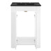 EEI-5366-WHI-BLK Bathroom/Vanities/Single Vanity Cabinets with Tops
