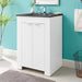 EEI-5366-WHI-BLK Bathroom/Vanities/Single Vanity Cabinets with Tops