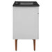 EEI-5392-GRY-BLK Bathroom/Vanities/Single Vanity Cabinets with Tops