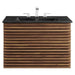 EEI-5417-WAL-BLK Bathroom/Vanities/Single Vanity Cabinets with Tops