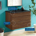 EEI-5417-WAL-BLK Bathroom/Vanities/Single Vanity Cabinets with Tops