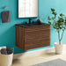 EEI-5417-WAL-BLK Bathroom/Vanities/Single Vanity Cabinets with Tops