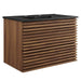 EEI-5417-WAL-BLK Bathroom/Vanities/Single Vanity Cabinets with Tops