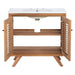 EEI-5113-NAT-WHI Bathroom/Vanities/Single Vanity Cabinets with Tops