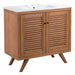EEI-5113-NAT-WHI Bathroom/Vanities/Single Vanity Cabinets with Tops