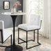 EEI-3854-BLK-WHI Decor/Furniture & Rugs/Counter Bar & Table Stools