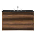 EEI-5395-WAL-BLK Bathroom/Vanities/Single Vanity Cabinets with Tops
