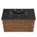 EEI-5395-WAL-BLK Bathroom/Vanities/Single Vanity Cabinets with Tops