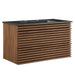 EEI-5395-WAL-BLK Bathroom/Vanities/Single Vanity Cabinets with Tops