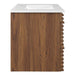 EEI-5421-WAL-WHI Bathroom/Vanities/Single Vanity Cabinets with Tops