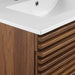 EEI-5421-WAL-WHI Bathroom/Vanities/Single Vanity Cabinets with Tops