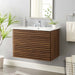 EEI-5421-WAL-WHI Bathroom/Vanities/Single Vanity Cabinets with Tops