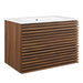 EEI-5421-WAL-WHI Bathroom/Vanities/Single Vanity Cabinets with Tops