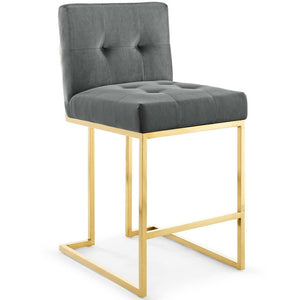 EEI-3853-GLD-CHA Decor/Furniture & Rugs/Counter Bar & Table Stools