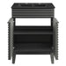 EEI-5350-GRY-BLK Bathroom/Vanities/Single Vanity Cabinets with Tops