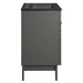 EEI-5350-GRY-BLK Bathroom/Vanities/Single Vanity Cabinets with Tops