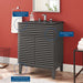 EEI-5350-GRY-BLK Bathroom/Vanities/Single Vanity Cabinets with Tops