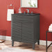 EEI-5350-GRY-BLK Bathroom/Vanities/Single Vanity Cabinets with Tops