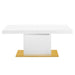 EEI-4660-WHI-GLD Decor/Furniture & Rugs/Accent Tables