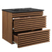 EEI-5364-WAL-BLK Bathroom/Vanities/Single Vanity Cabinets with Tops
