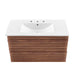 EEI-4436-WAL-WHI Bathroom/Vanities/Single Vanity Cabinets with Tops