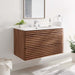EEI-4436-WAL-WHI Bathroom/Vanities/Single Vanity Cabinets with Tops