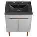 EEI-5357-GRY-BLK Bathroom/Vanities/Single Vanity Cabinets with Tops