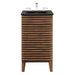 EEI-5391-WAL-BLK Bathroom/Vanities/Single Vanity Cabinets with Tops