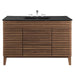 EEI-5398-WAL-BLK Bathroom/Vanities/Single Vanity Cabinets with Tops