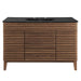 EEI-5398-WAL-BLK Bathroom/Vanities/Single Vanity Cabinets with Tops