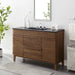 EEI-5398-WAL-BLK Bathroom/Vanities/Single Vanity Cabinets with Tops