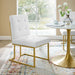 EEI-3743-GLD-WHI Decor/Furniture & Rugs/Chairs